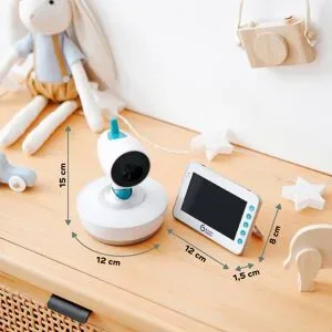 Digitales Babyphone mit Kamera YOO-Moov 360°