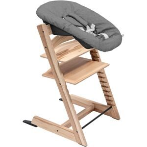 Bundle Treppenhochstuhl inkl. Newbornset Deep Grey & Babyset