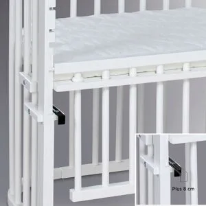 babybay Beistellbett Maxi Comfort Plus 89x51 cm weiss unisex
