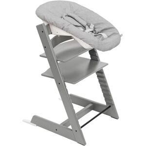 Stokke Bundle Treppenhochstuhl inkl. Newbornset Light Grey & Babyset grau unisex