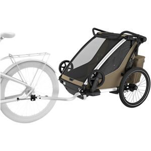 Thule Fahrradanhänger Chariot Cross 2 Double (2024) khaki unisex