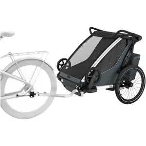 Thule Fahrradanhänger Chariot Cross 2 Double (2024) schwarz unisex