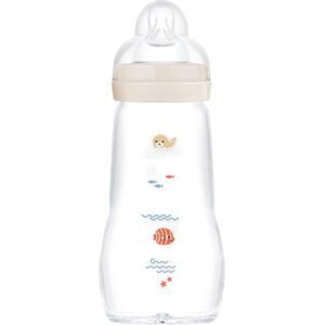 Babyflasche Feel Good matt, Glas, 260 ml, ab 0M