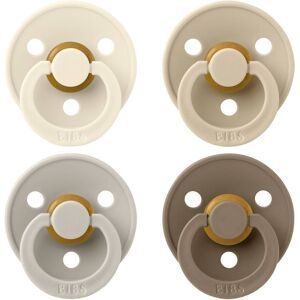 4er-Pack Colour Schnuller Latex, 0-6M