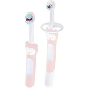 2-tlg. Baby-Zahnbürsten-Set Learn to Brush