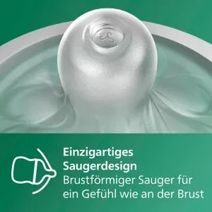 4-tlg Babyflaschen-Set, Natural Response, Glas, ab Geburt