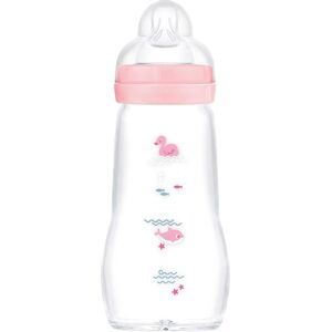 Babyflasche Feel Good matt, Glas, 260 ml, ab 0M