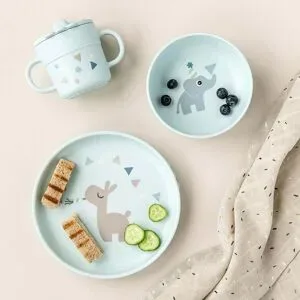 Done by Deer - Besteck-Set, 0 m, Blau