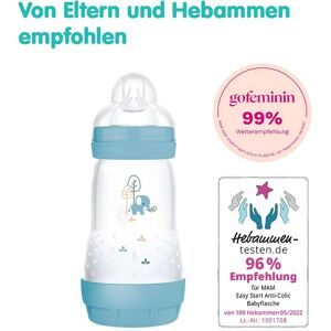 Babyflasche Easy Start matt, Anti-Kolik, 260 ml, ab 0M