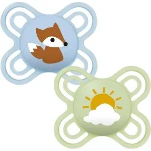 2er-Pack Schnuller Perfect Start Silikon, 0-2M