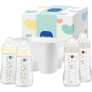 5-tlg. Easy Active Flaschen Set  mit Korb