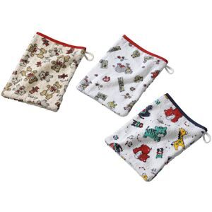 3er-Pack Waschlappen Frottee