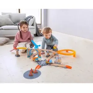 Kugelbahn Kullerbü ? Spielbahn Große Baustelle
