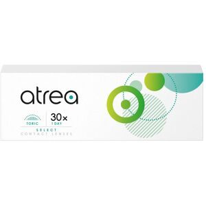 Alcon Atrea Select 1 Day Toric (30er Packung) Tageslinsen (4 dpt, Zyl. -0.75, Achse 70 & BC 8.8) für Allergiker & trockenere Augen