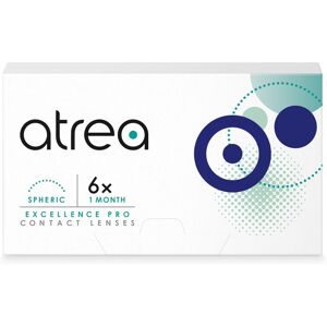 Cooper Vision Atrea Excellence Pro 1 Month Spheric (6er Packung) Monatslinsen (-0.75 dpt & BC 8.6)