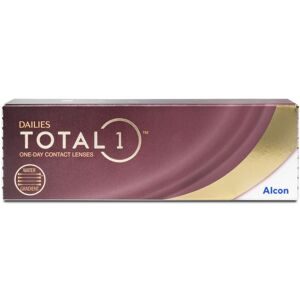 Alcon Dailies Total 1 (30er Packung) Tageslinsen (-7.5 dpt & BC 8.5) für Allergiker & trockenere Augen