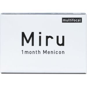 Menicon Miru 1month Multifocal (3er Packung) Monatslinsen (-9 dpt, Addition High (2.50-3.00) & BC 8.6)