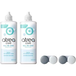 Avizor atrea care All-in-One (2x355ml Kombilösung + 2x Behälter) Kombilösung, Pflegemittel