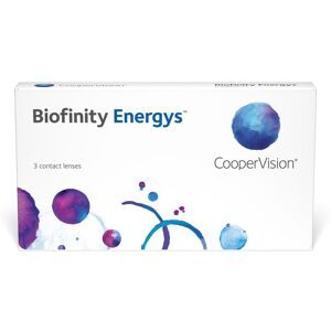 Cooper Vision Biofinity Energys (3er Packung) Monatslinsen (0.25 dpt & BC 8.6) für trockenere Augen