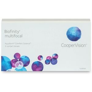 Cooper Vision Biofinity Multifocal N (3er Packung) Monatslinsen (0.25 dpt, Addition 1 & BC 8.6)