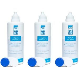 Avizor EyeSee Aqua Balance (3x Behälter + 3x360ml Kombilösung) Kombilösung, Pflegemittel