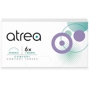 Cooper Vision Atrea Comfort 1 Month Spheric (6er Packung) Monatslinsen (-0.75 dpt & BC 8.4) mit UV-Schutz