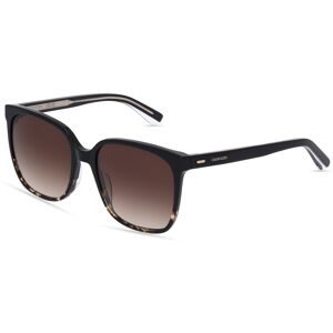 Marchon Germany GmbH Calvin Klein CK21707S Damen-Sonnenbrille Vollrand Butterfly Kunststoff-Gestell, Schwarz