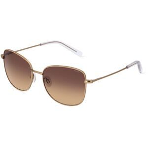 Charmant GmbH Europe Esprit 40068 Damen-Sonnenbrille Vollrand Butterfly Edelstahl-Gestell, Bronze