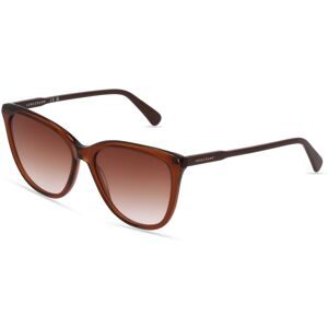 Marchon Germany GmbH Longchamp LO718S Unisex-Sonnenbrille Vollrand Butterfly Kunststoff-Gestell, Braun