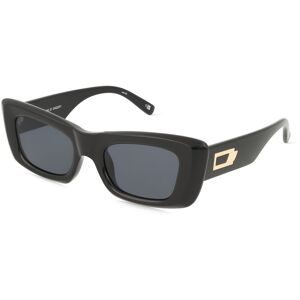 Tree Distribution GmbH Le Specs DOPAMINE Unisex-Sonnenbrille Vollrand Quadratisch Kunststoff-Gestell, Schwarz