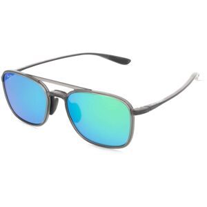MAUI JIM Germany GmbH Maui Jim MJ0447S Keokea Unisex-Sonnenbrille Vollrand Pilot Kunststoff-Gestell, Grau