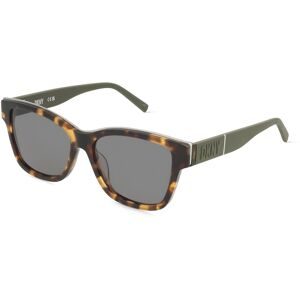 Marchon Germany GmbH DKNY DK549S Unisex-Sonnenbrille Vollrand Butterfly Acetat-Gestell, Havanna