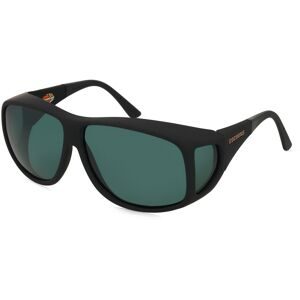 Ursula Hotstegs GmbH Cocoons Überziehsonnenbrille XL Unisex-Sonnenbrille Vollrand Quadratisch Kunststoff-Gestell, Schwarz