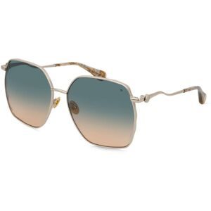 Design Eyewear Group Germany GmbH Scotch & Soda 5022 Damen-Sonnenbrille Vollrand Butterfly Metall-Gestell, Silber