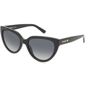 Safilo GmbH Love Moschino MOL095/S Damen-Sonnenbrille Vollrand Cat Eye Acetat-Gestell, Schwarz