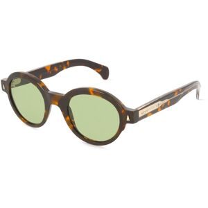 Luxottica Fashion Brillen Vertriebs GmbH Moncler ME6003 RONDOSA Unisex-Sonnenbrille Vollrand Rund Acetat-Gestell, Braun