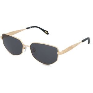DE RIGO Vision D.A.CH. GmbH Just Cavalli SJC200 Damen-Sonnenbrille Vollrand Geometrisch Edelstahl-Gestell, Pink