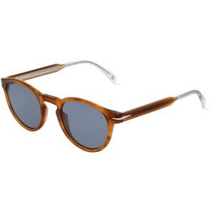 Safilo GmbH David Beckham DB 1111/S Herren-Sonnenbrille Vollrand Rund Acetat-Gestell, Braun