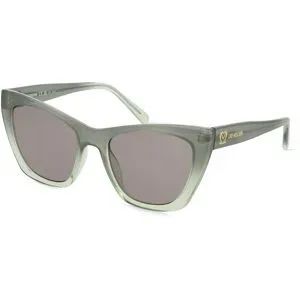 Safilo GmbH Moschino MOL070/S Damen-Sonnenbrille Vollrand Butterfly Kunststoff-Gestell, Grün