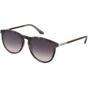 Masterdis Woodfellas 11733 JORD Unisex-Sonnenbrille Vollrand Rund Acetat-Gestell, Grau