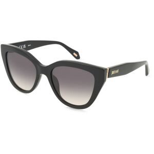 DE RIGO Vision D.A.CH. GmbH Just Cavalli SJC173 Damen-Sonnenbrille Vollrand Butterfly Kunststoff-Gestell, Schwarz