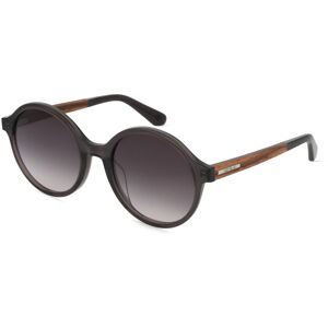 Masterdis Woodfellas 11724 SWITCH Unisex-Sonnenbrille Vollrand Rund Kunststoff-Gestell, Grau