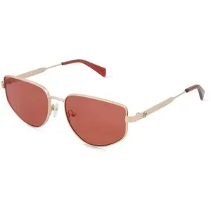 Marchon Germany GmbH Liu Jo LJ164S Damen-Sonnenbrille Vollrand Rund Metall-Gestell, Pink