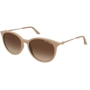 Luxottica Fashion Brillen Vertriebs GmbH Armani Exchange AX4140S Damen-Sonnenbrille Vollrand Cat Eye Acetat-Gestell, Beige
