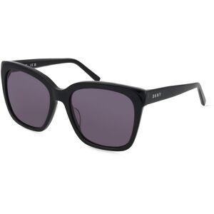 Marchon Germany GmbH DKNY DK534S Unisex-Sonnenbrille Vollrand Monoscheibe Kunststoff-Gestell, Schwarz
