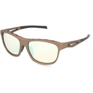 Marcolin Deutschland GmbH adidas SP0118 Herren-Sonnenbrille Vollrand Eckig Kunststoff-Gestell, Braun