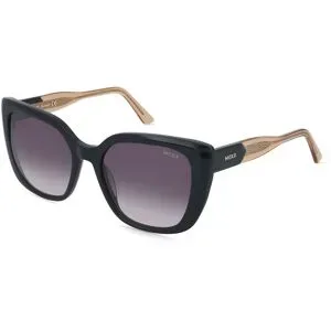 OWP Brillen GmbH Optische Werke Mexx Eyes 6606 Damen-Sonnenbrille Vollrand Cat Eye Kunststoff-Gestell, Schwarz
