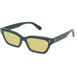 Thélios Stella McCartney SC40067I Damen-Sonnenbrille Vollrand Cat Eye Acetat-Gestell, Grün