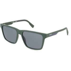 Marchon Germany GmbH Lacoste L6039S Herren-Sonnenbrille Vollrand Quadratisch Kunststoff-Gestell, Grün
