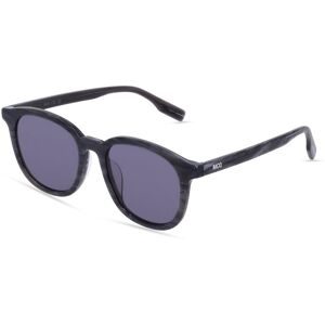 Kering Eyewear Spa Alexander McQueen MQ0303SK Unisex-Sonnenbrille Vollrand Oval Kunststoff-Gestell, Grau